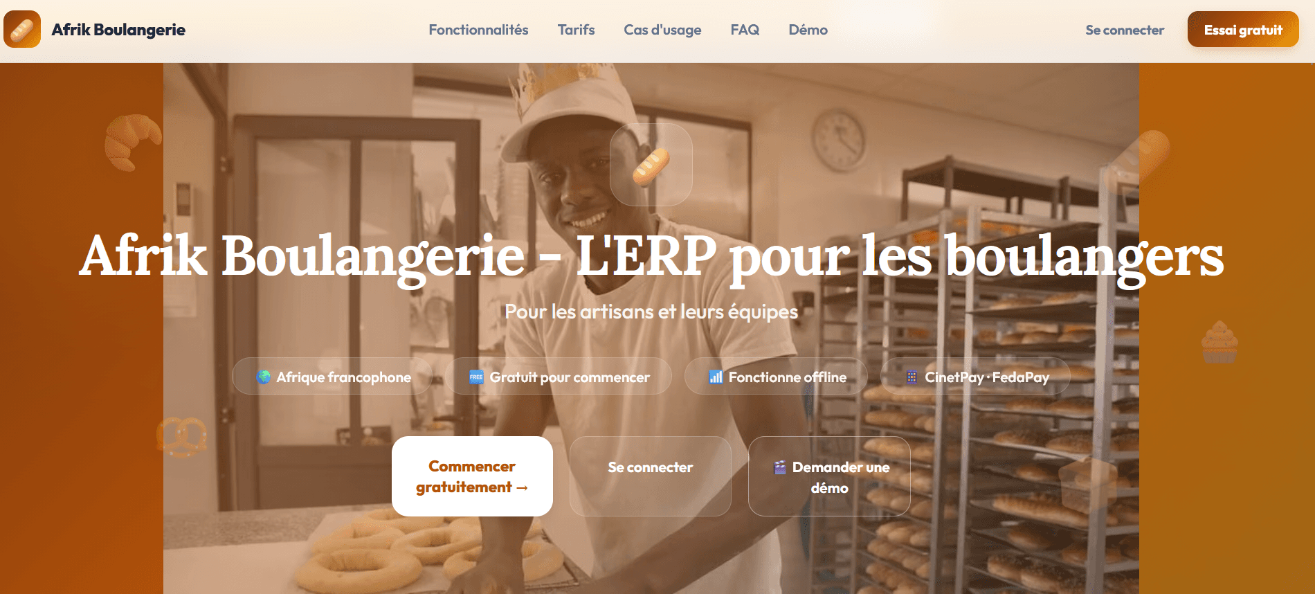 leading page